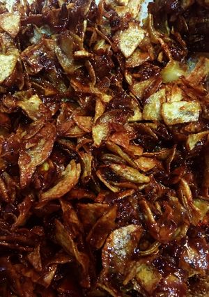 Foto resep Kentang Mustofa (Kering Kentang)