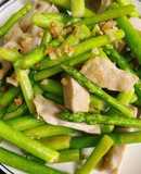 Măng Tây Xào Chả Lụa