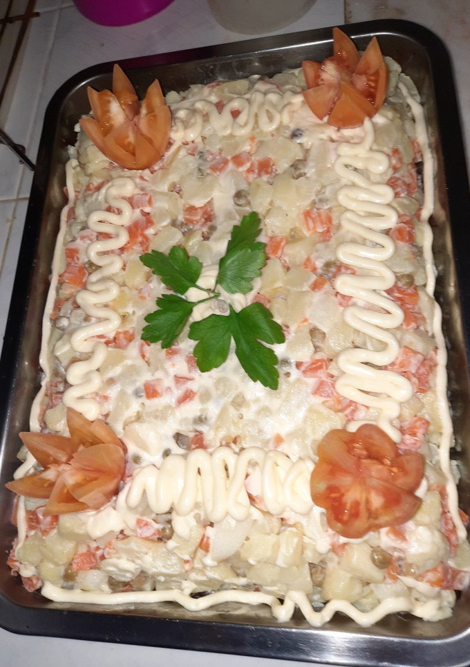 Una foto de Ensalada rusa