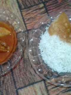 عکسی از دستور چلو خورشت ساده با ته دیگ لواش جووون
