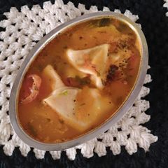 A picture of Bihari Dal Pithi.