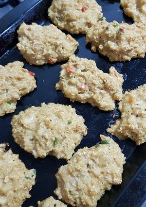 Una foto de Croquetas al horno de coliflor