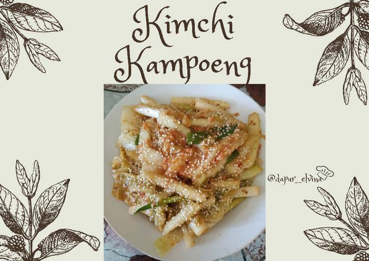 Kimchi Kampoeng simpel & anti ribet🥬