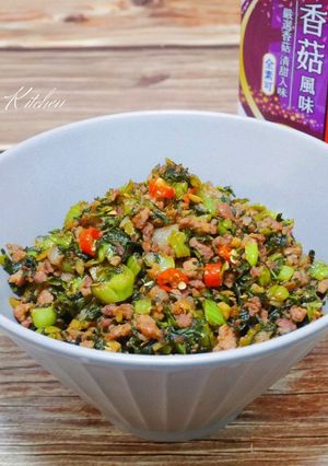 雪菜肉末&雪菜肉末煨麵 的食譜成品照片