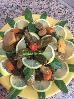 صورة لوصفة طريقة عمل ورق عنب بزيت