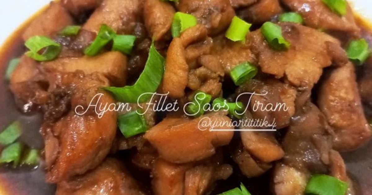 Resep Ayam Fillet Saus Tiram Oleh Titik Yuniarti Cookpad