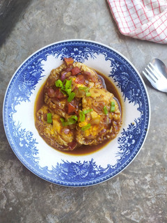 Foto resep Telur Ceplok kuah Kecap