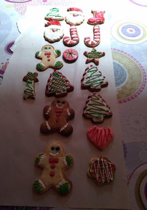 Una foto de Galletitas Navideñas. Grace