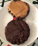 Gofres doble chocolate fit