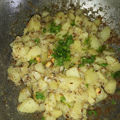 A picture of Farali potatoes.