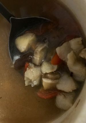 Foto resep Sup Ikan Dori Tomat Jamur