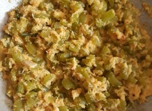 Foto resep Botok pare belut tanpa daun