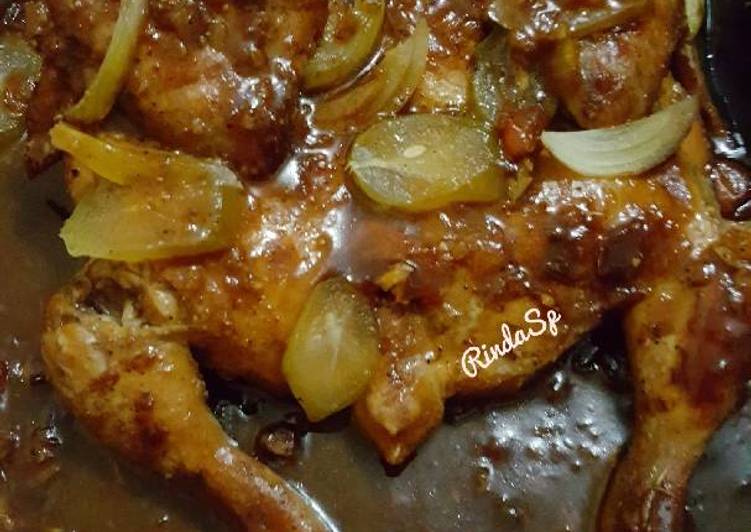  Resep  Ayam panggang  happy  call   oleh Rinda Sari Putri 