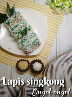 Foto resep Lapis singkong (ongol ongol)
