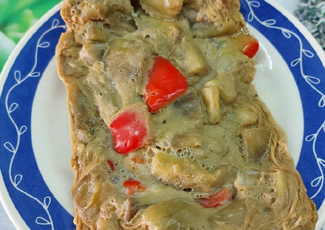 Tortilla de berenjena en Lékué