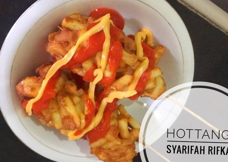 Bumbu Hottang (Hotdog Kentang) | Langkah Membuat Hottang (Hotdog Kentang) Yang Enak Dan Lezat