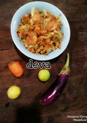 Foto resep Tumis Udang Tempe Kol Deva