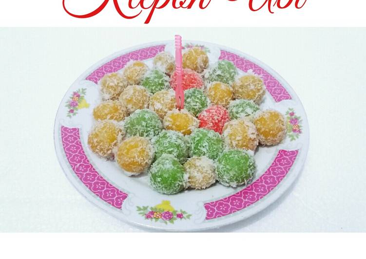 Resep Klepon Ubi, Enak