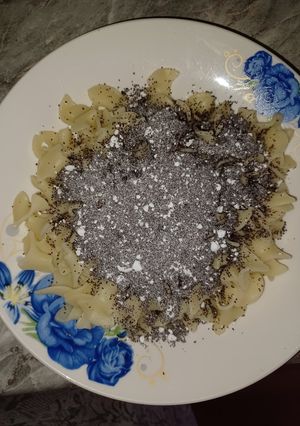 Mákos tészta recept fotója