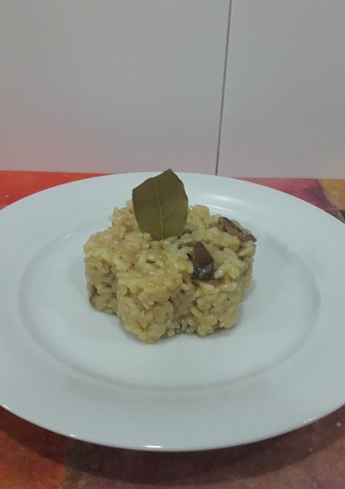 Una foto de Risotto de bolets