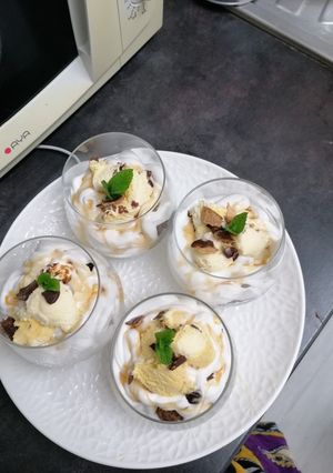 Une photo de Dessert crème