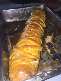 Una foto de Pan de jamón venezolano