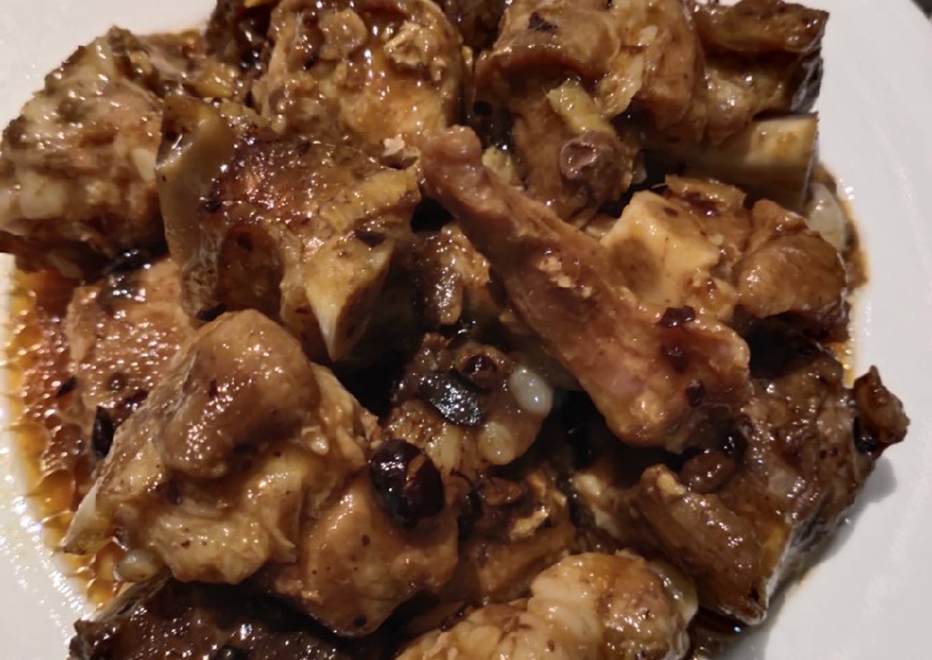 Ribs in Blackbean Garlic Sauce