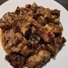A picture of Ribs in Blackbean Garlic Sauce.