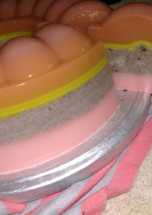 Foto resep Puding susu oreo greentea