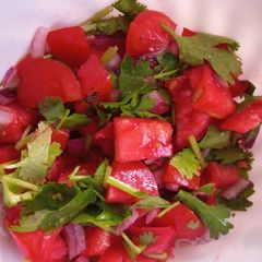 A picture of Simple Kachumbari.