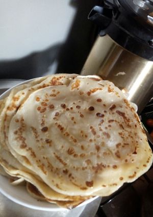 A picture of My pancakes.