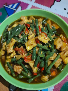 Foto resep 2) Tumis Tahu Kacang Panjang