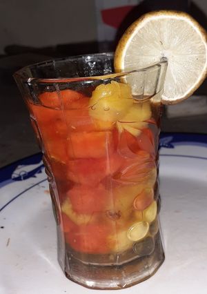 Foto resep Es bul-bul/ cocktail buah