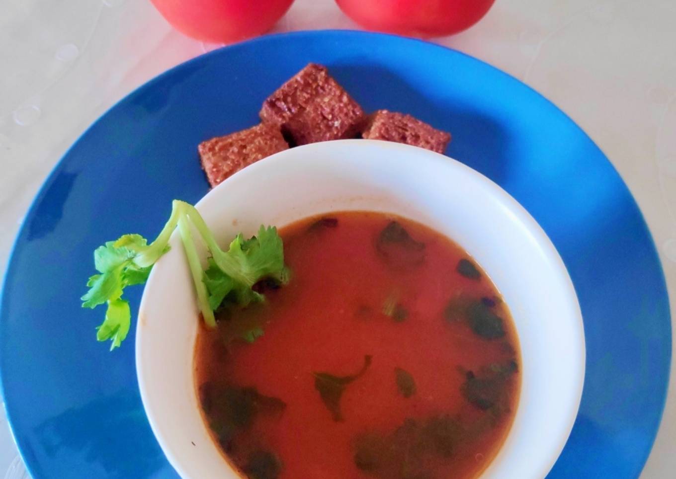 Rich Tomato Soup 🍅🍅🍅