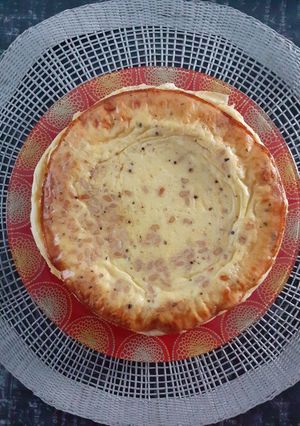 Une photo de Quiche au Bacon, Chèvre et Pignons de Pin / Healthy