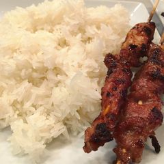 A picture of Steamed Sweet Rice / Sticky Rice.