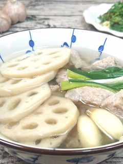 蓮藕排骨湯(電鍋) 的食譜成品照片