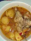 Bori bori con caldo de pollo