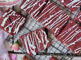 Red velvet brownies