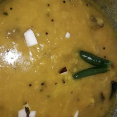 A picture of Coconut moong daal.