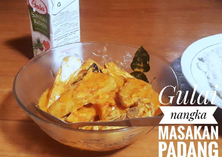 Resep Gulai nangka (khas masakan padang) Anti Gagal