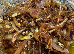 Gambar Ikan bilis goreng cili api