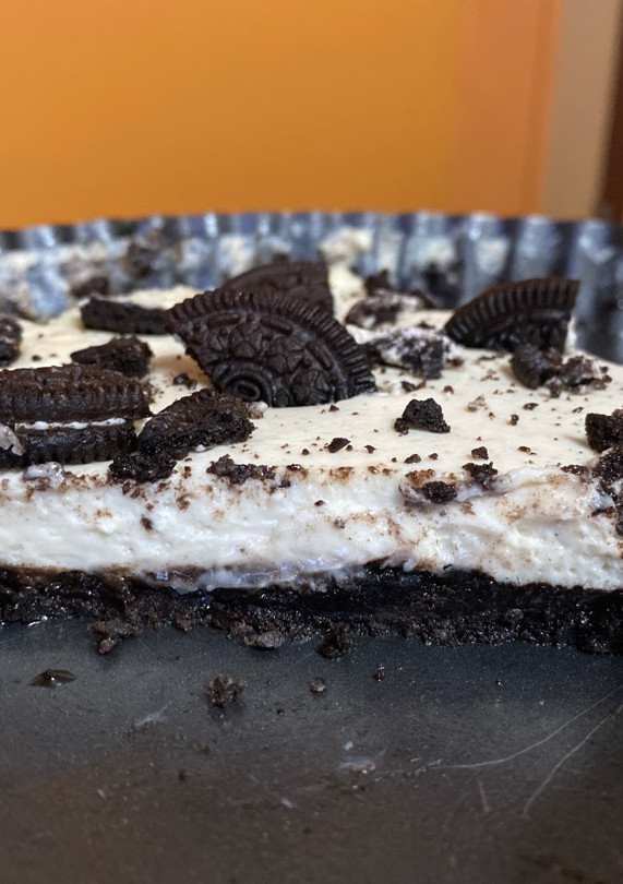 Una foto de Cheesecake de oreo