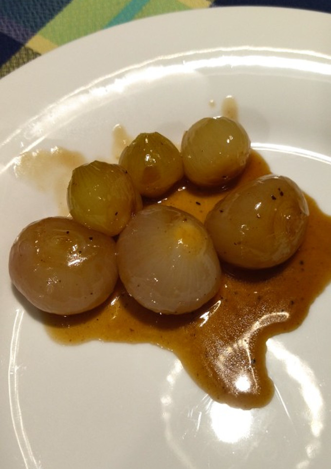 Una foto de Cebollas glaseadas a la francesa