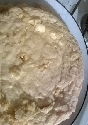 Una foto de Torta de zanahoria y limón en licuadora