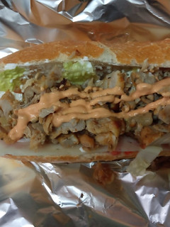 Una foto de Bocadillo de Kebab de pollo