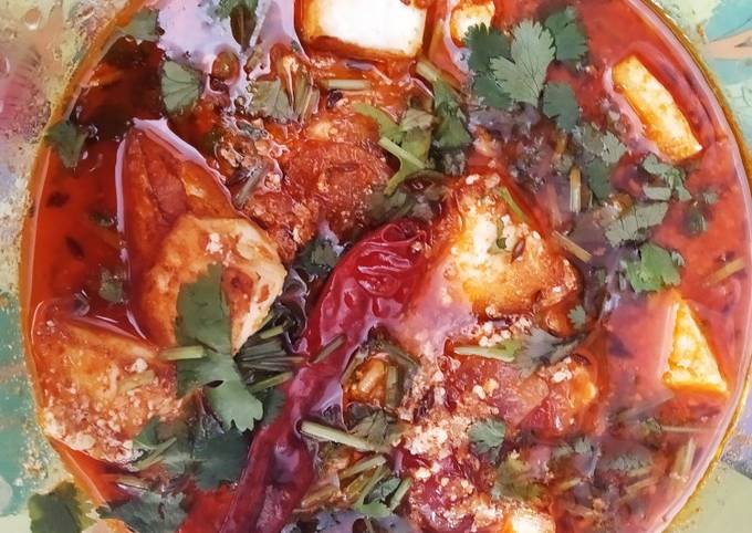 Recipe of Quick Paneer ki sabzi rajasthani style