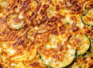 Una foto de 🥒 Tortilla de zucchinis