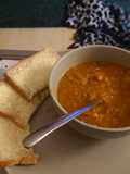 Roasted Green tomato soup