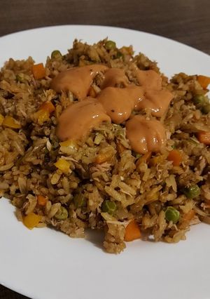 Una foto de Arroz con Atún